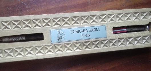 Euskara Saria 2016: Bilboko Berbalaguna