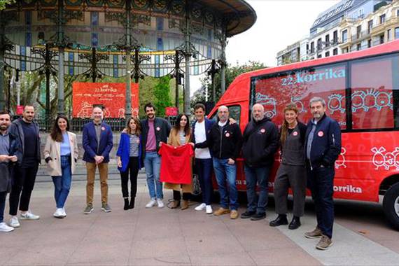 Korrika Egunean Behin, zuzeneko partida presentziala egingo da Korrikaren amaieran