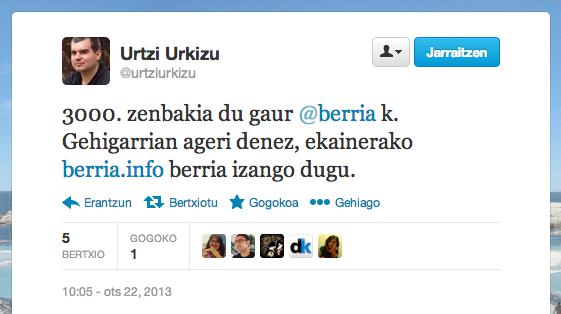Urtzi Urkizuren txioa