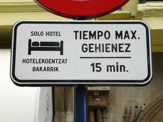 Lo gutxi egiten dutenentzako hotela