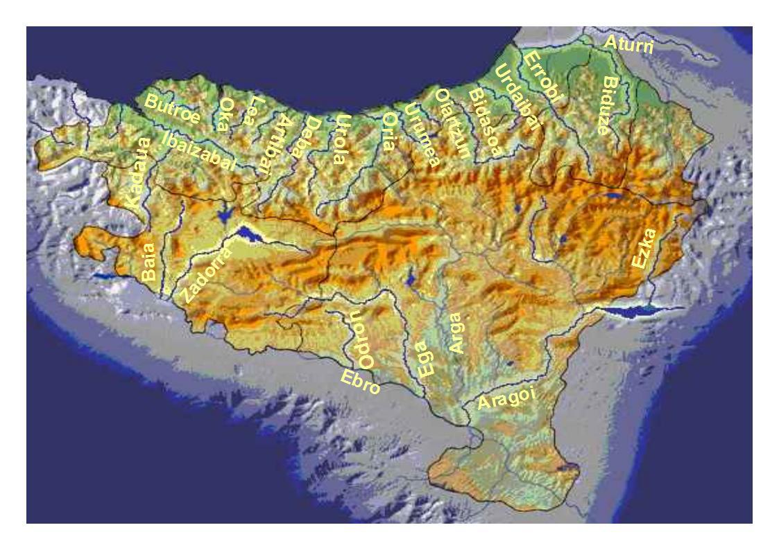 Euskal Herriko ibaiak