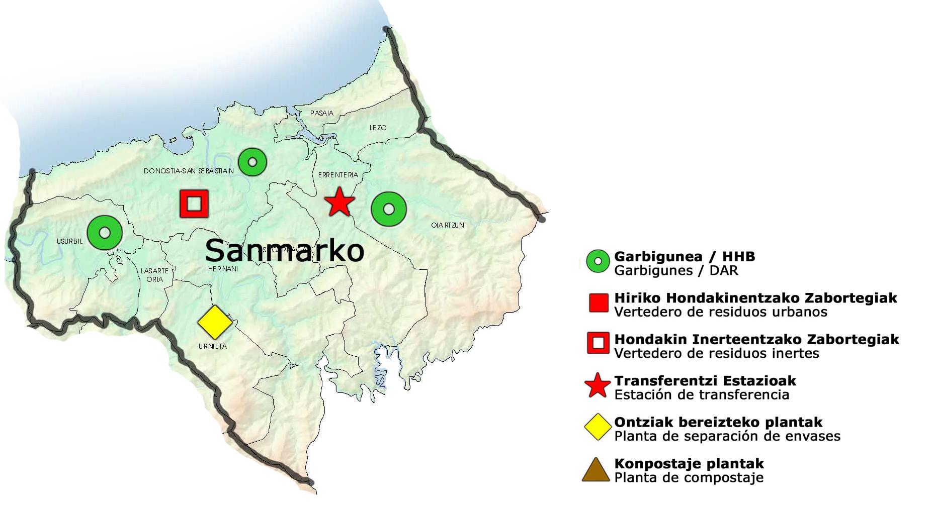 SAN MARKO MAPA