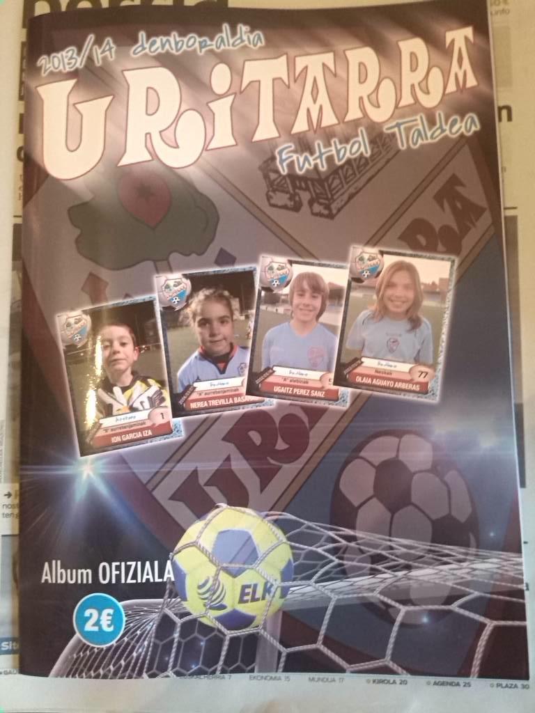 Uritarra futbol albuma