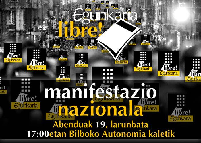 Egunkaria Libre manifestazioa