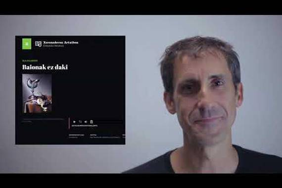 Literaturari buruz sarean dagoen guztia, Imanol Epelderen eskutik