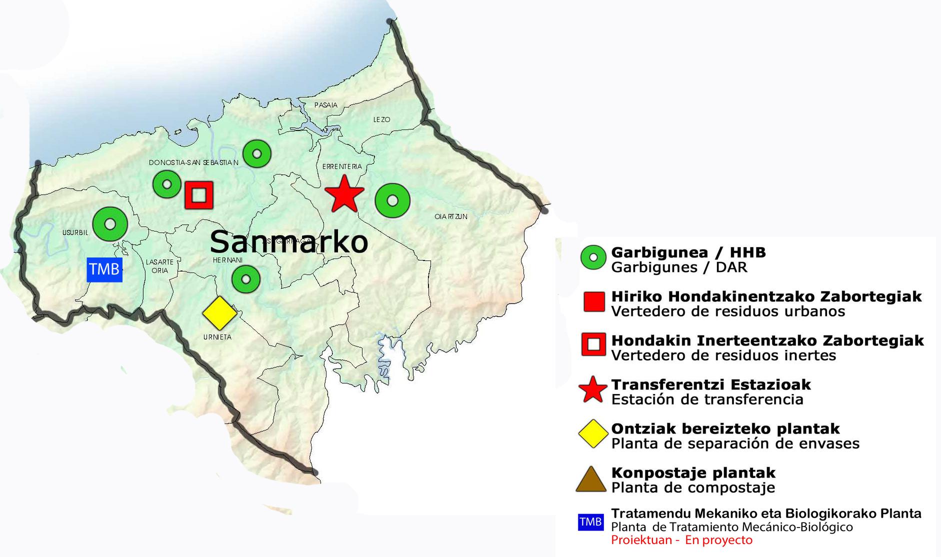 san marko mapa