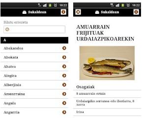 Sukaldean, app mugikorra