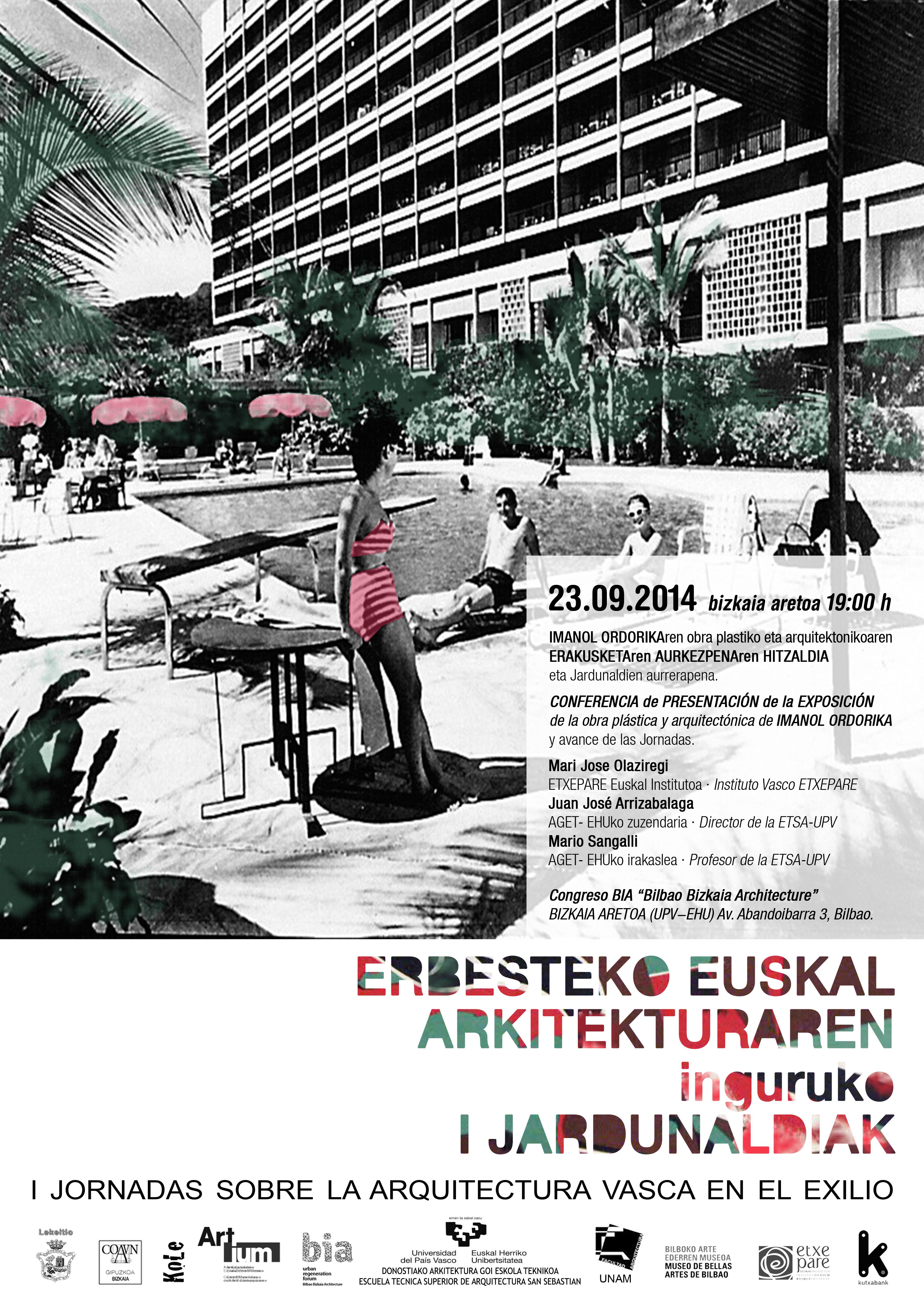 Erbesteko Euskal Arkitektura jardunaldien aurkezpena