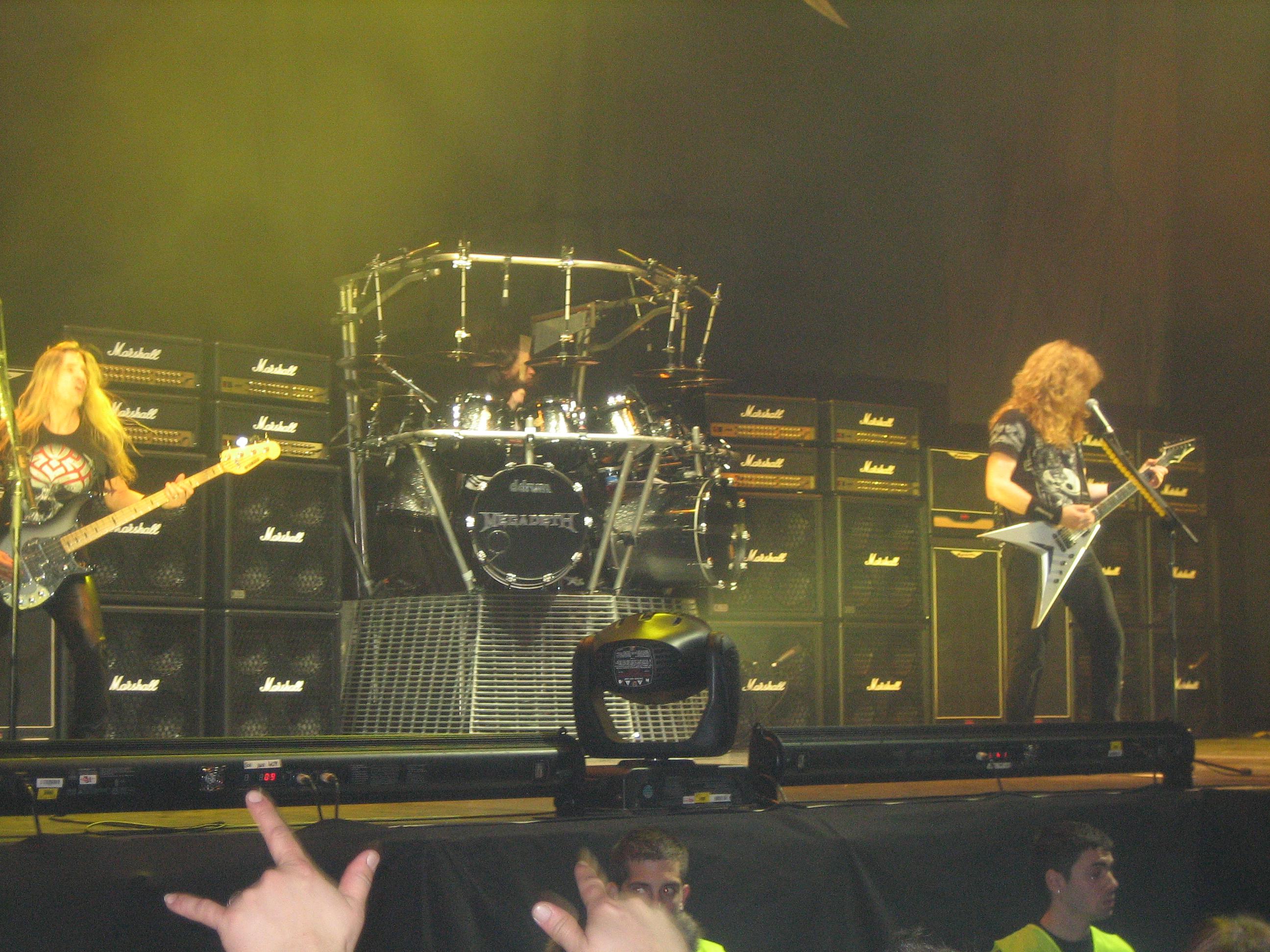 Megadeth belodromoan