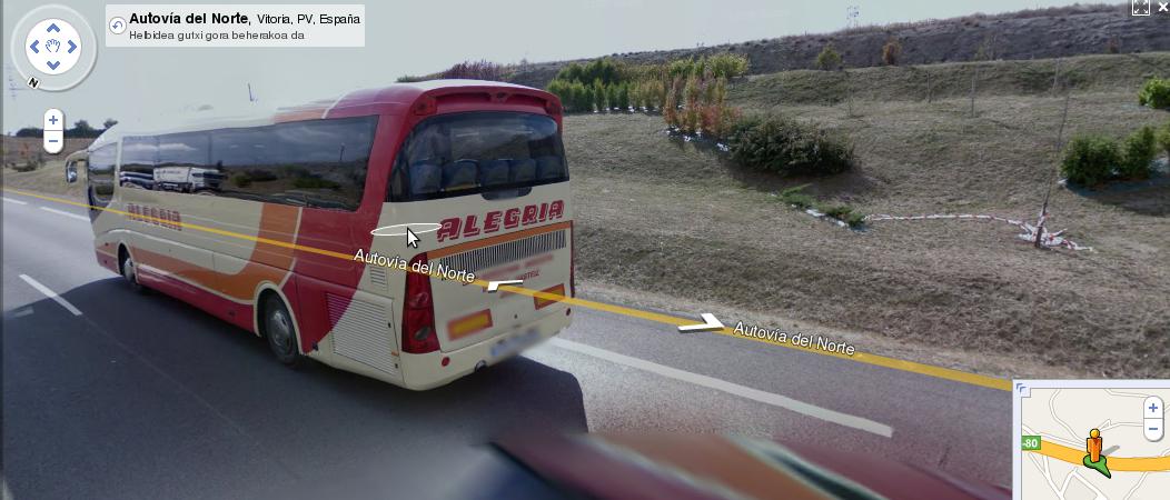 Google Street View bista