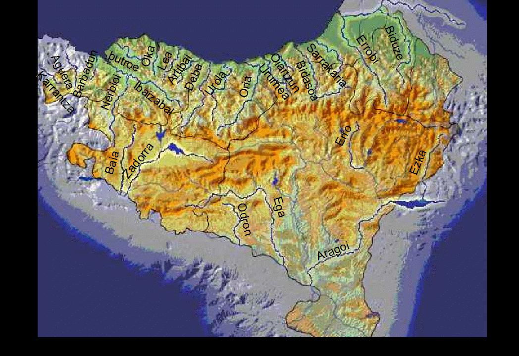 euskal herrriko ibaiak