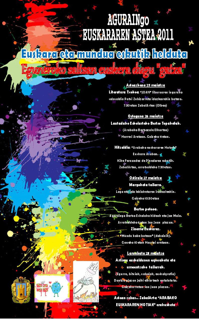 Aguraingo euskararen astea 2011
