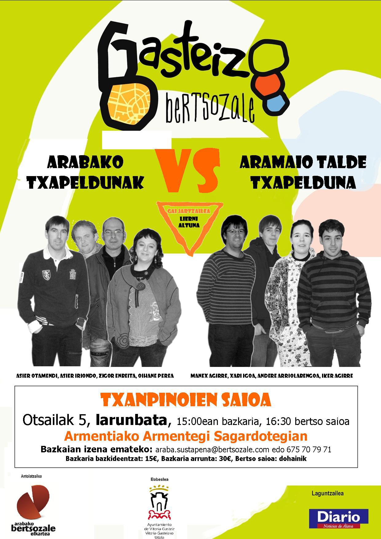 Txanpiñoien saioa