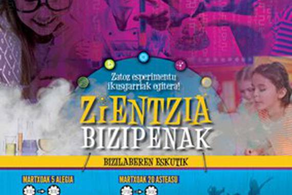 Zientzia-bizipenak Tolosaldeko herrietan