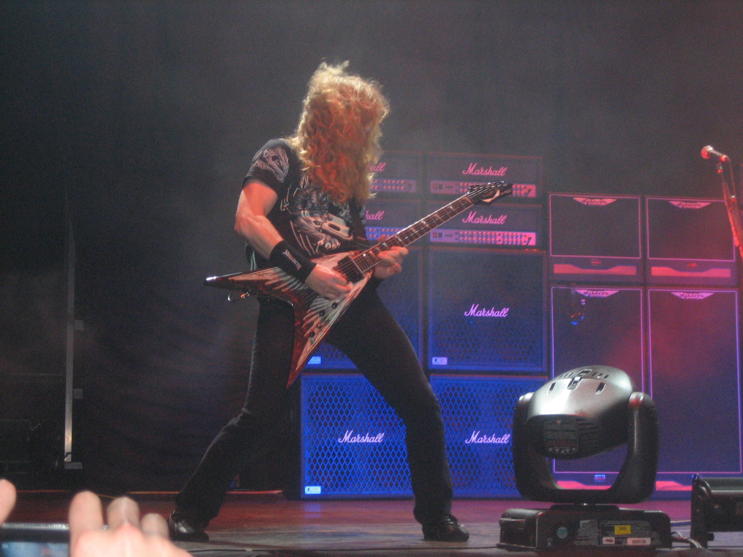 Megadetheko Dave Mustaine.