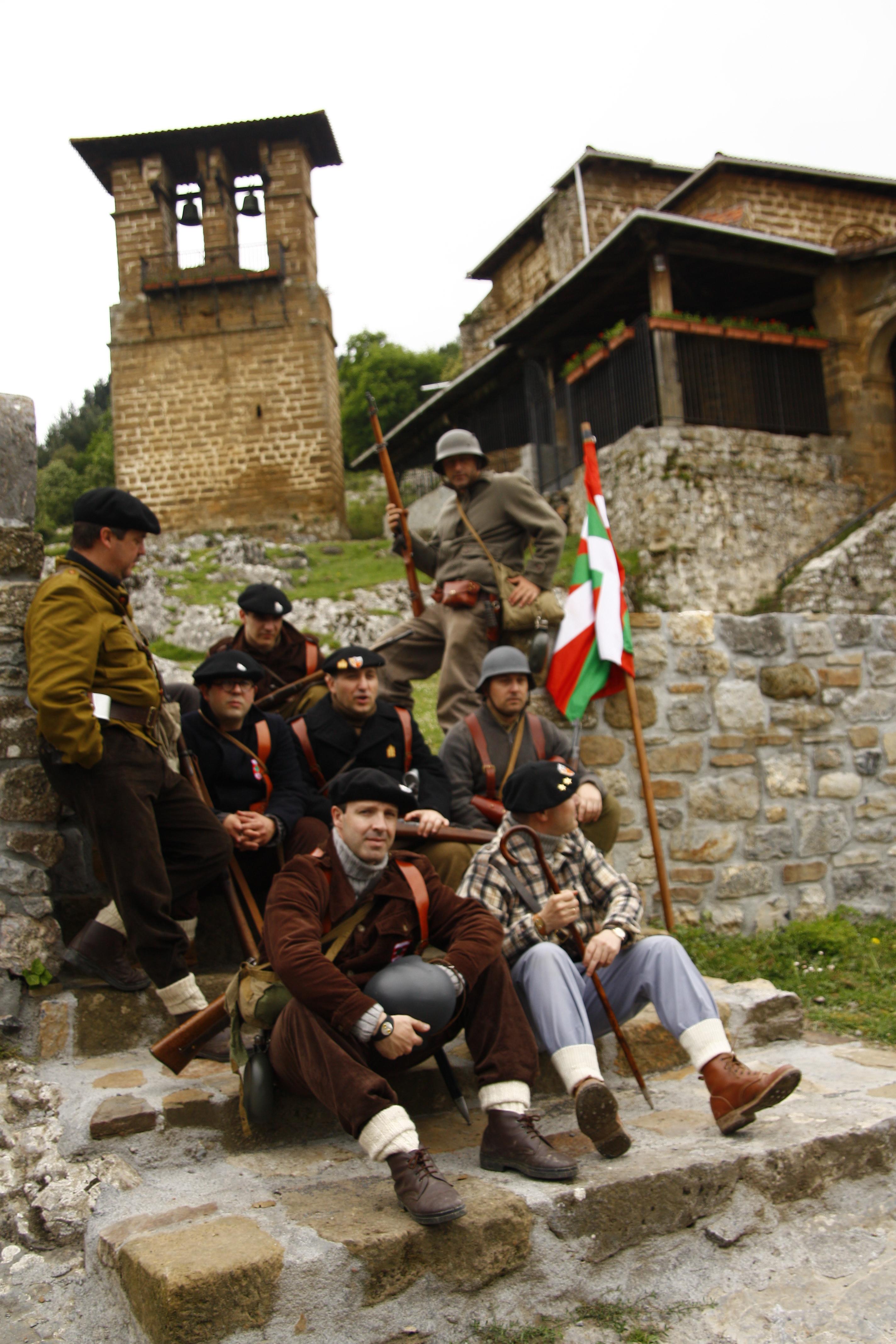Gudariak Ermuako Santa Marian