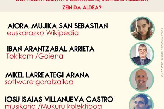 Jabetza pribatutik ezagutza kolektibora: lizentziei buruzko mahaingurua