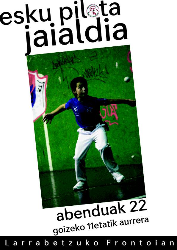 Esku pilota jaialdia Larrabetzun