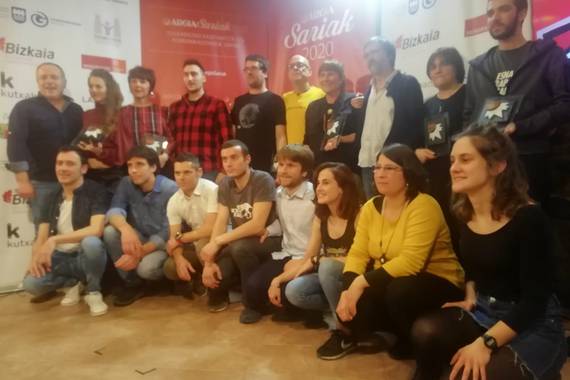 2020ko Argia Sariak banatu dituzte