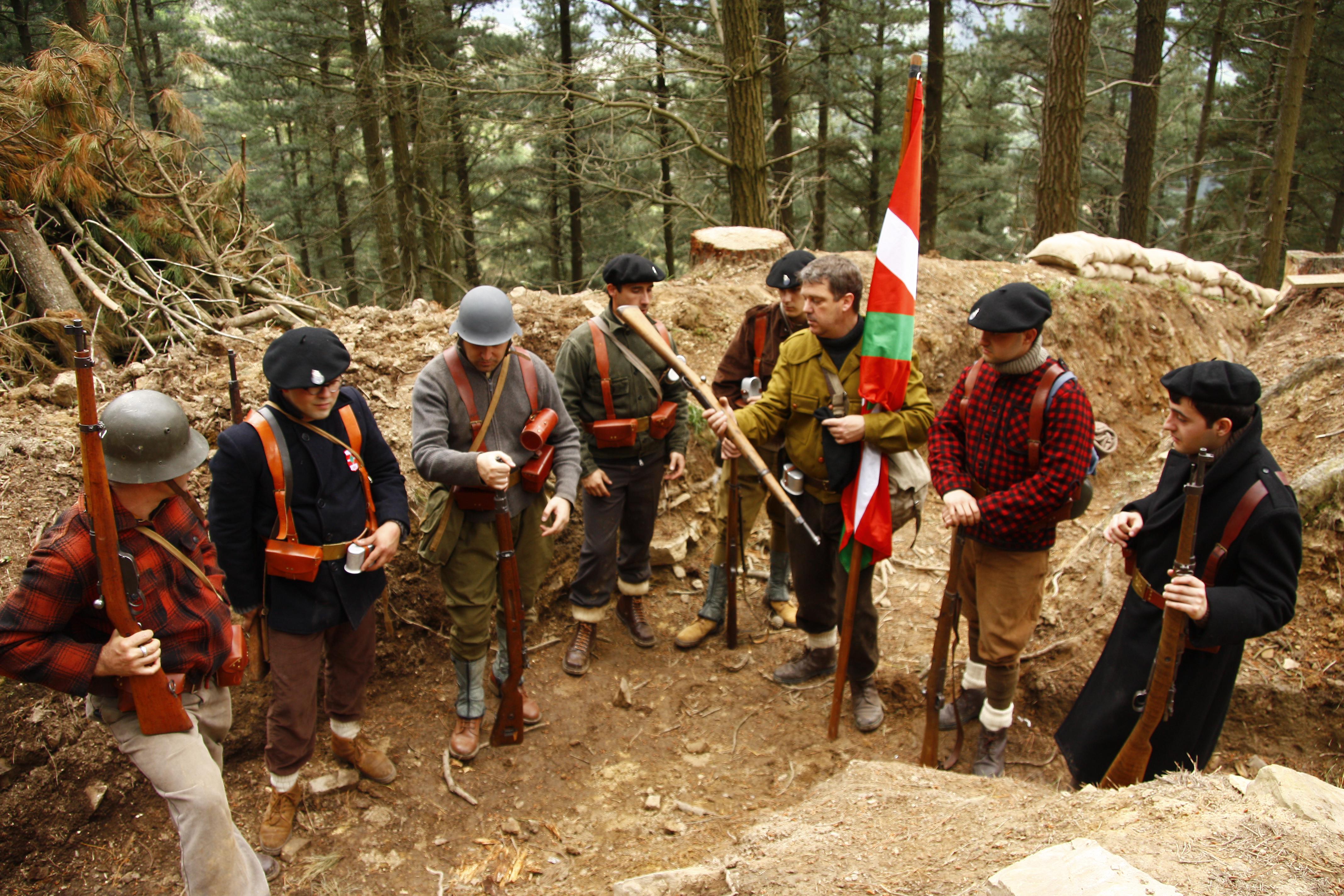 Gudariak lubakian
