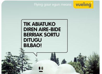 Vueling detailean