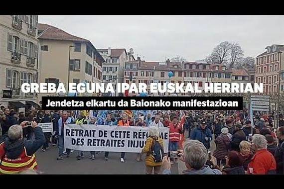 Greba eguna Ipar Euskal Herrian