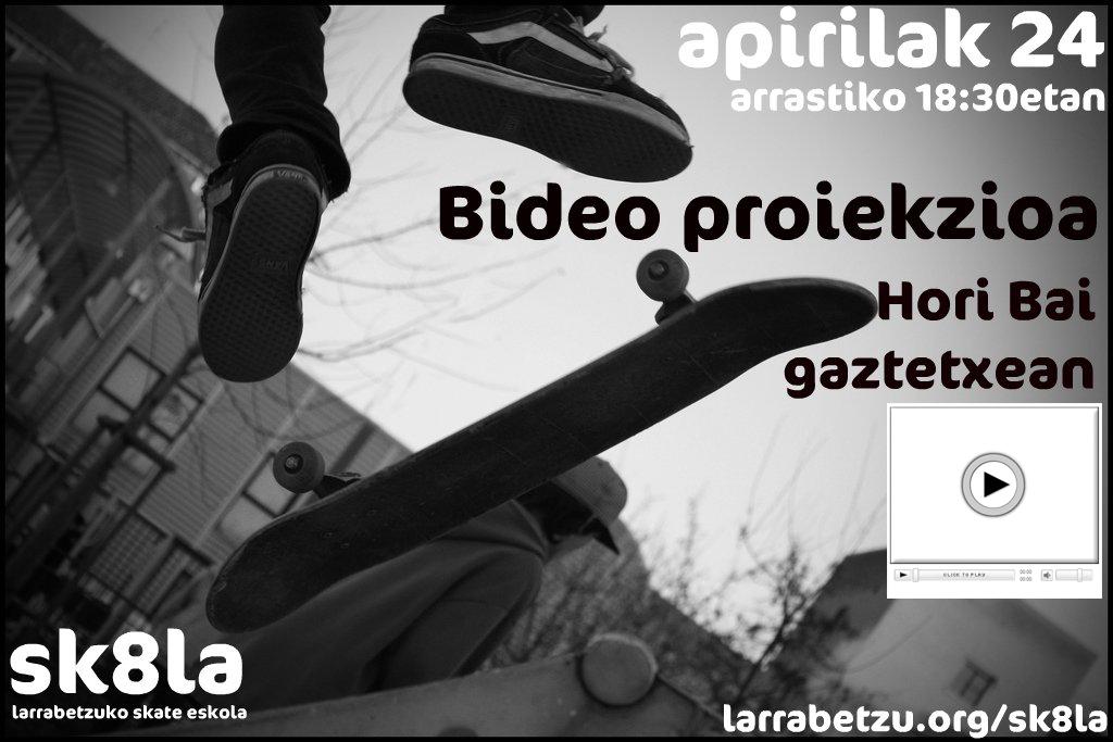 sk8la Bideo proiekzioa