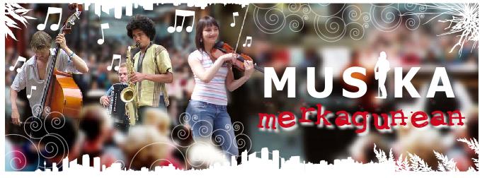 Musika merkagunean