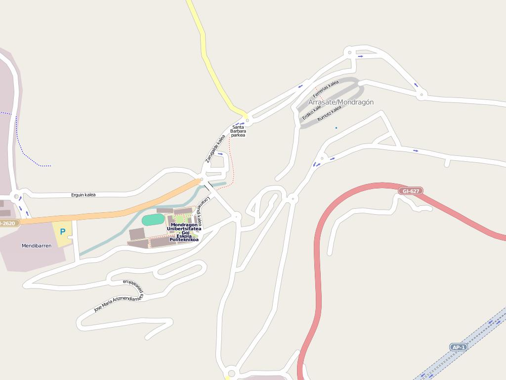 Arrasate mapa-jaia lehenago