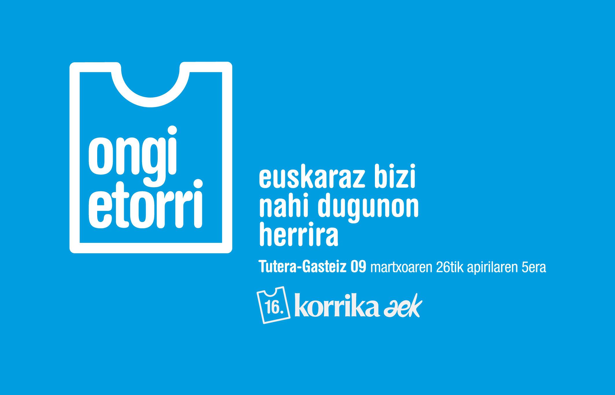 korrika 16 logotipoa