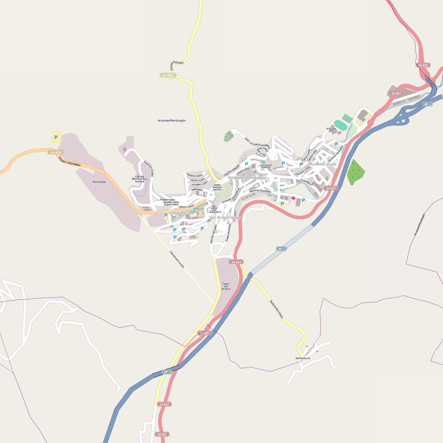 Arrasate mapa-jaia ondoren