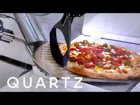 Pizzeria erabat robotikoa sortuko dute Frantzian