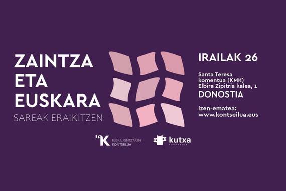 Zaintza eta euskara, mintegia Donostian