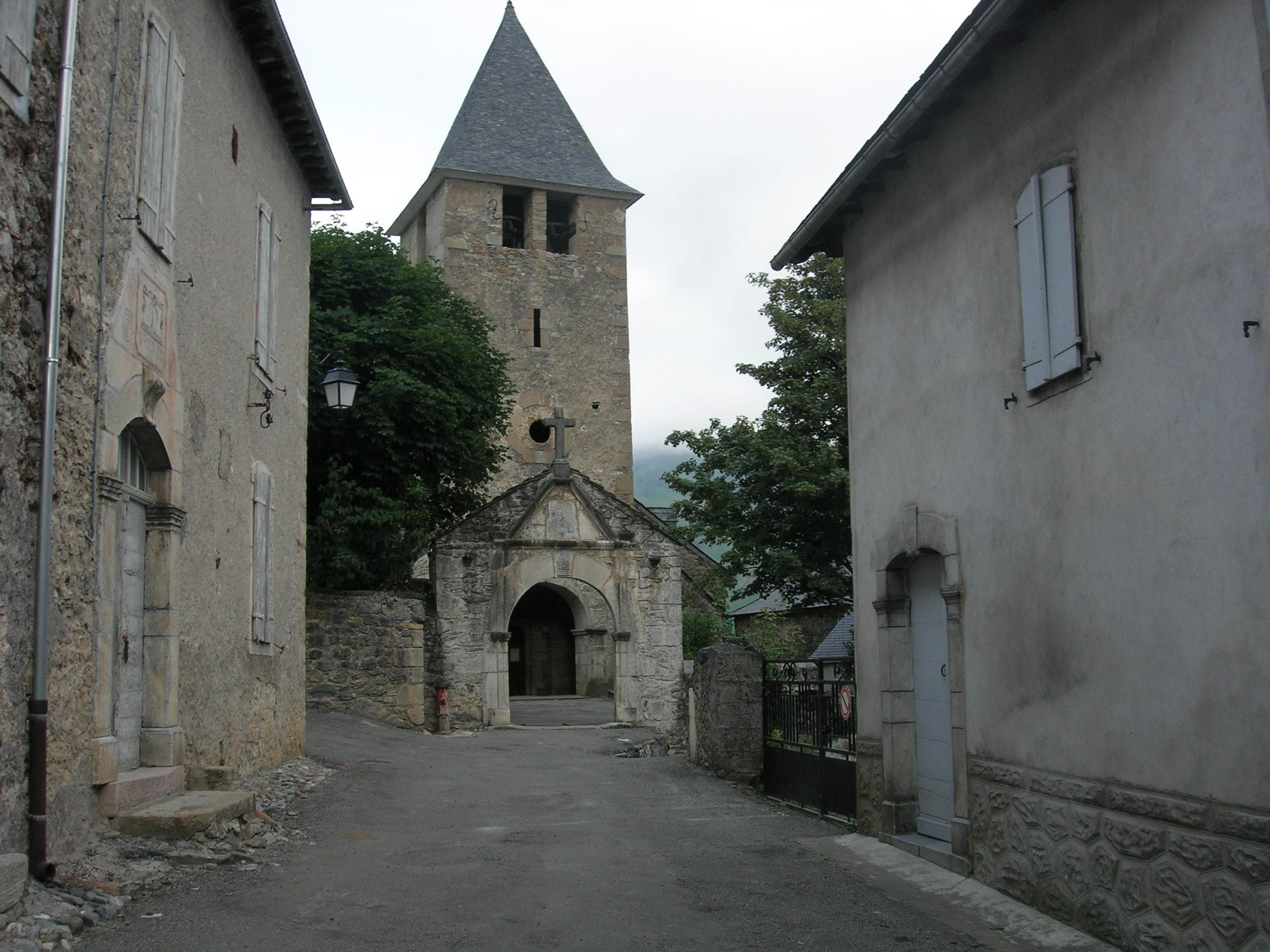 L'église de Lescun