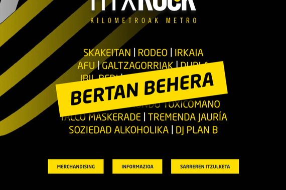 Hatortxu Rock bertan behera, zein beste modu daude laguntzeko?