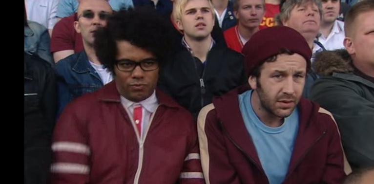 The It Crowd-ekoak West Ham ikusten