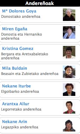 andereño zenbait