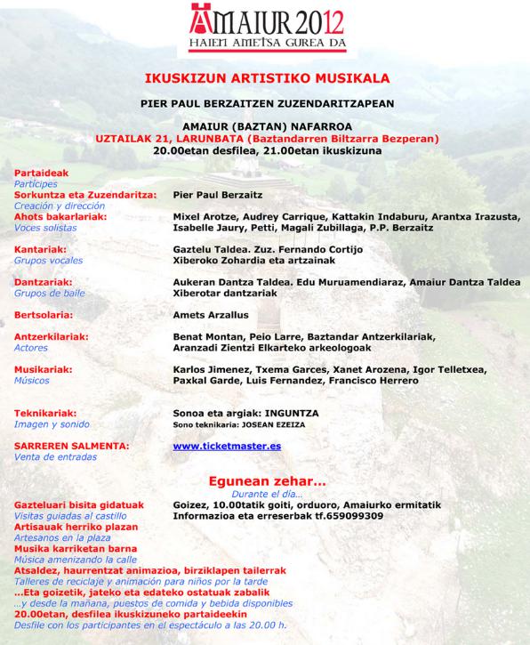 Amaiur 2012 haien ametsa