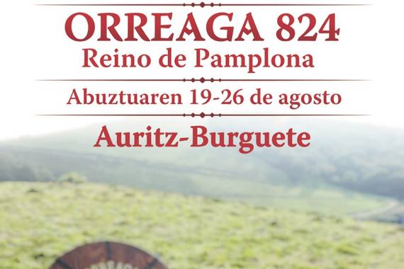 'Orreaga 824' kultura astea abuztu honetan Auritzen