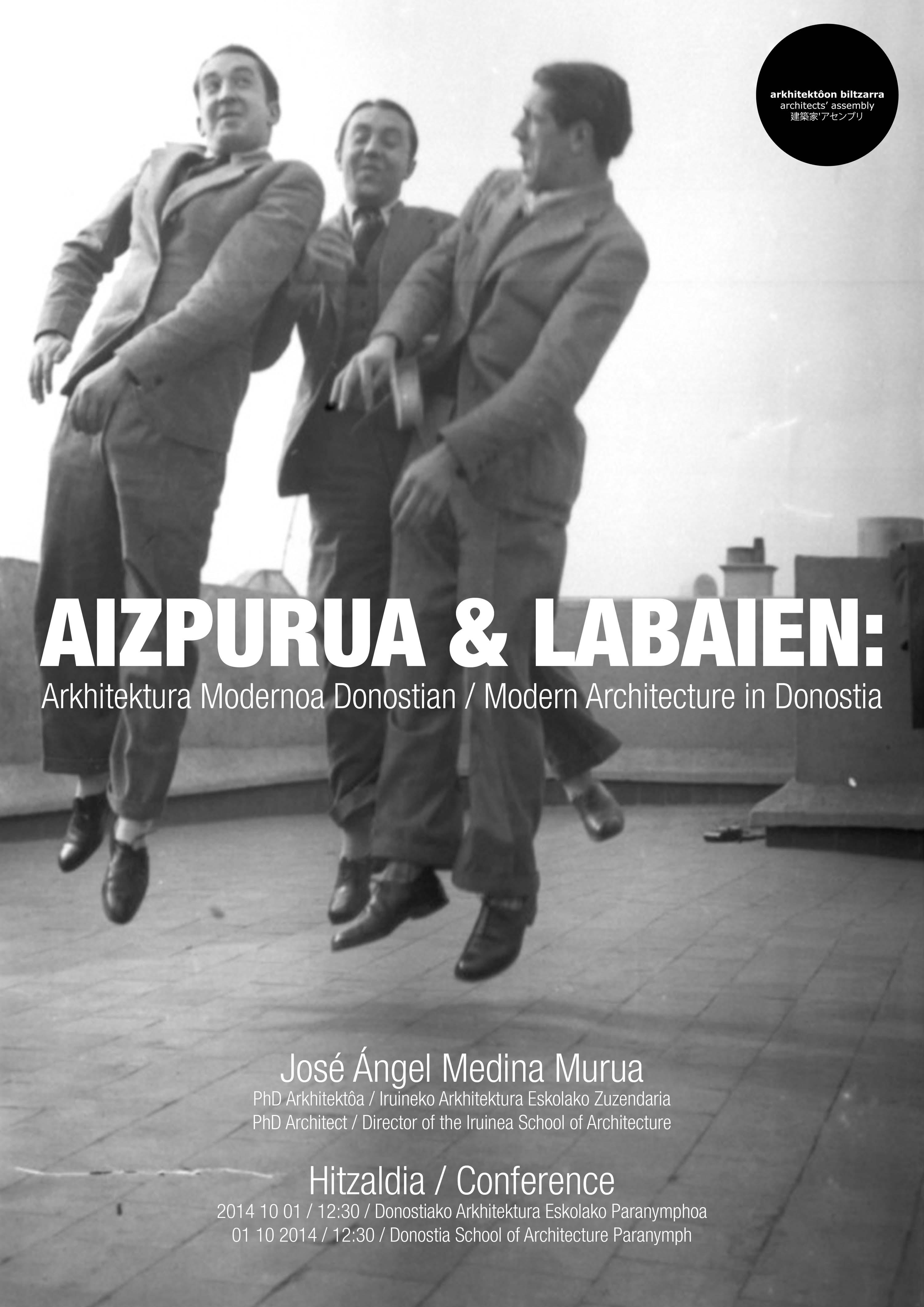 Josean Medinaren hitzaldia (Aizpurua eta Labaien)