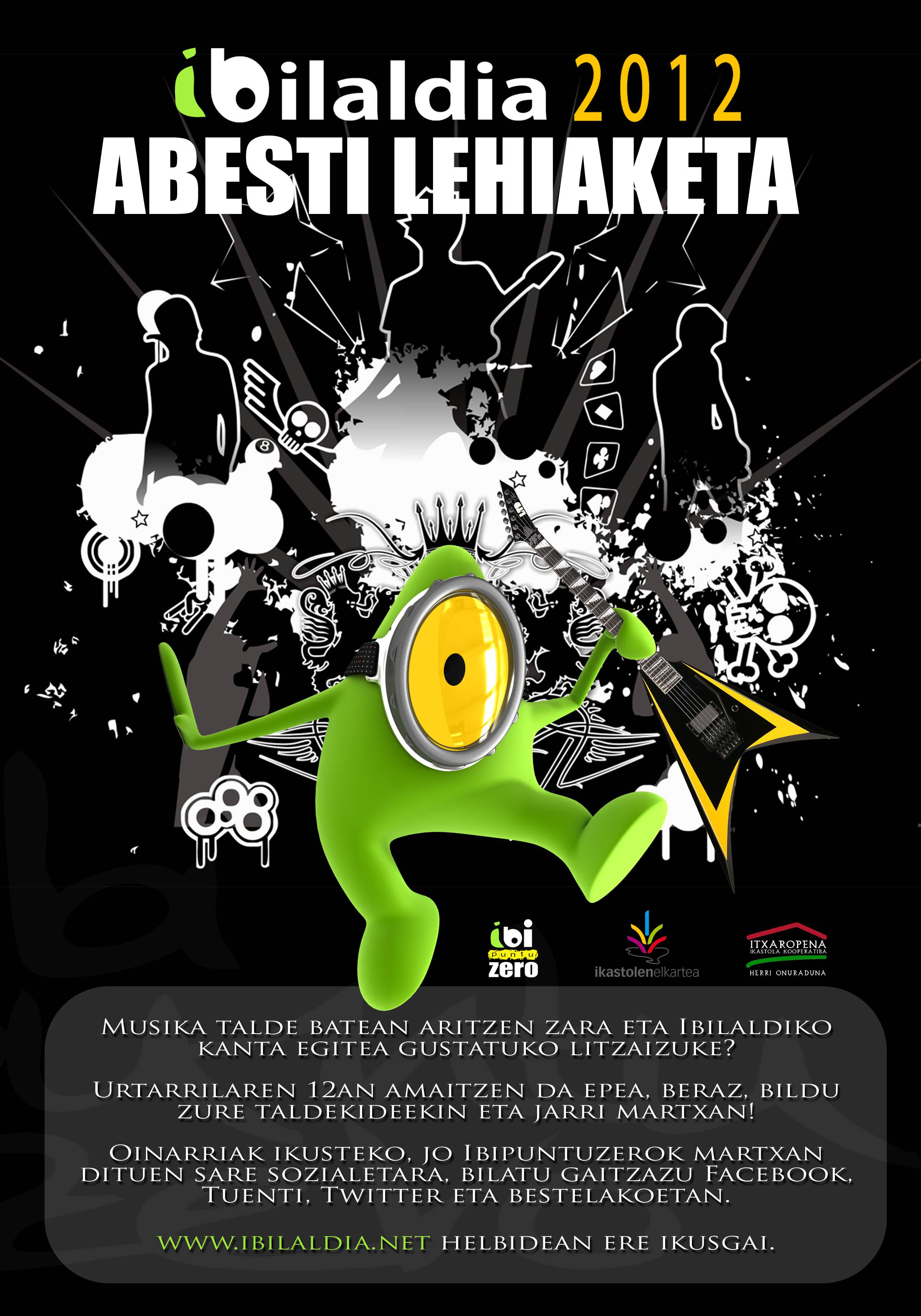 Ibilaldia 2012 abesti lehiaketa