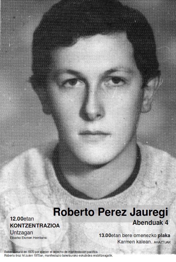 Roberto Perez Jauregi, kartela