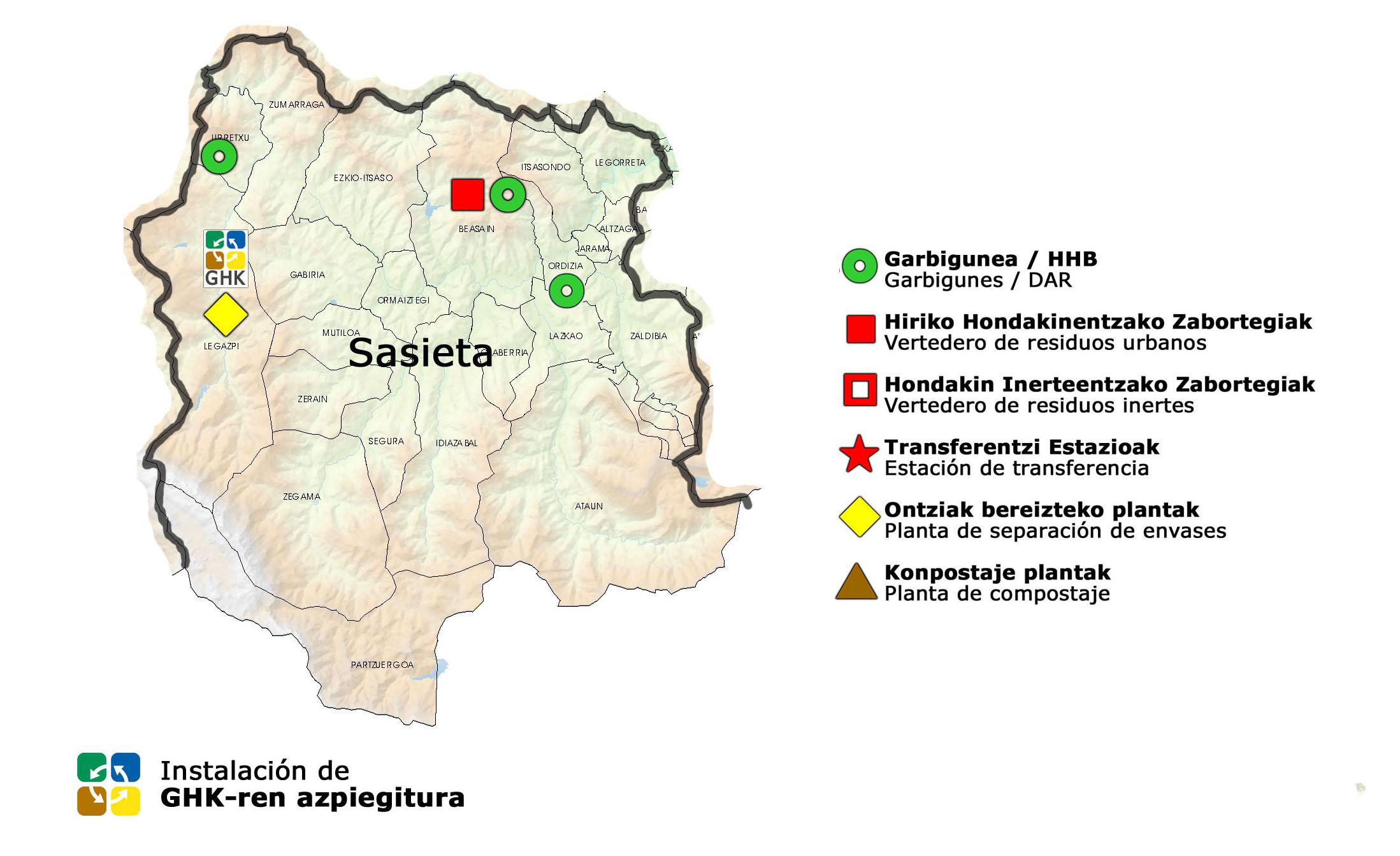 SASIETA MAPA