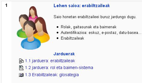 Moodle euskaraz