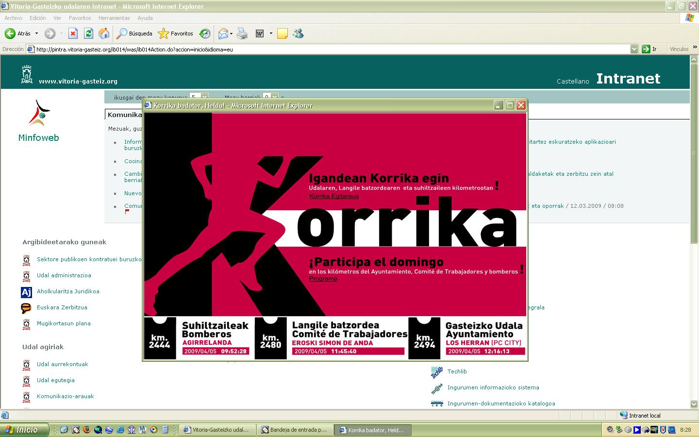 korrikara gasteizko udala