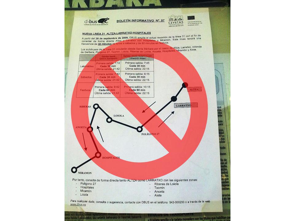Salaketa autobusa 