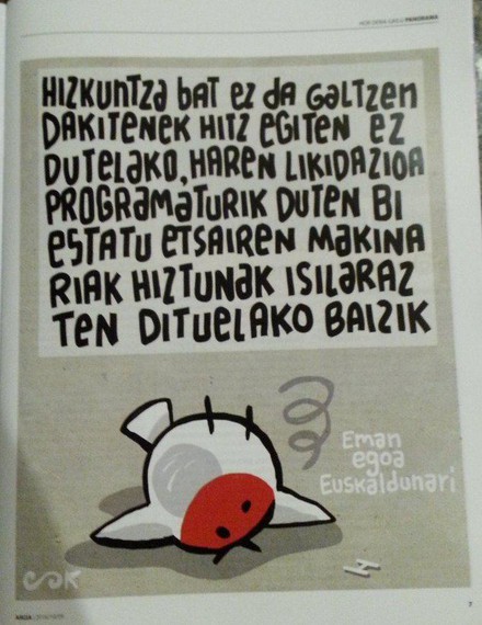 Euskal etnozidioaren nondik norakoa, Asisko Urmenetak