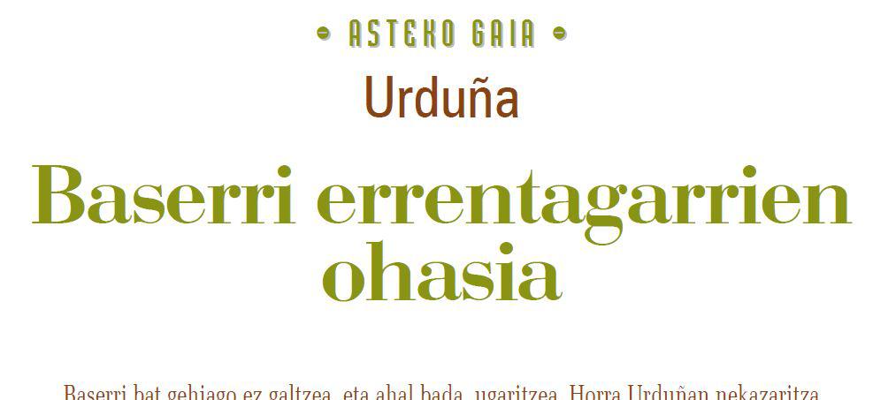 Hankasartze bat Argia aldizkarian
