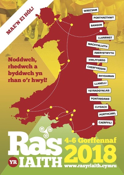 Galesko 'Korrika', Ras yr Iaith, 3. edizioa gaurdanik