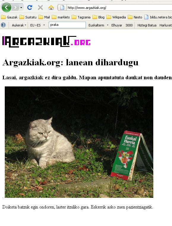 Argazkiak.org errore mezua